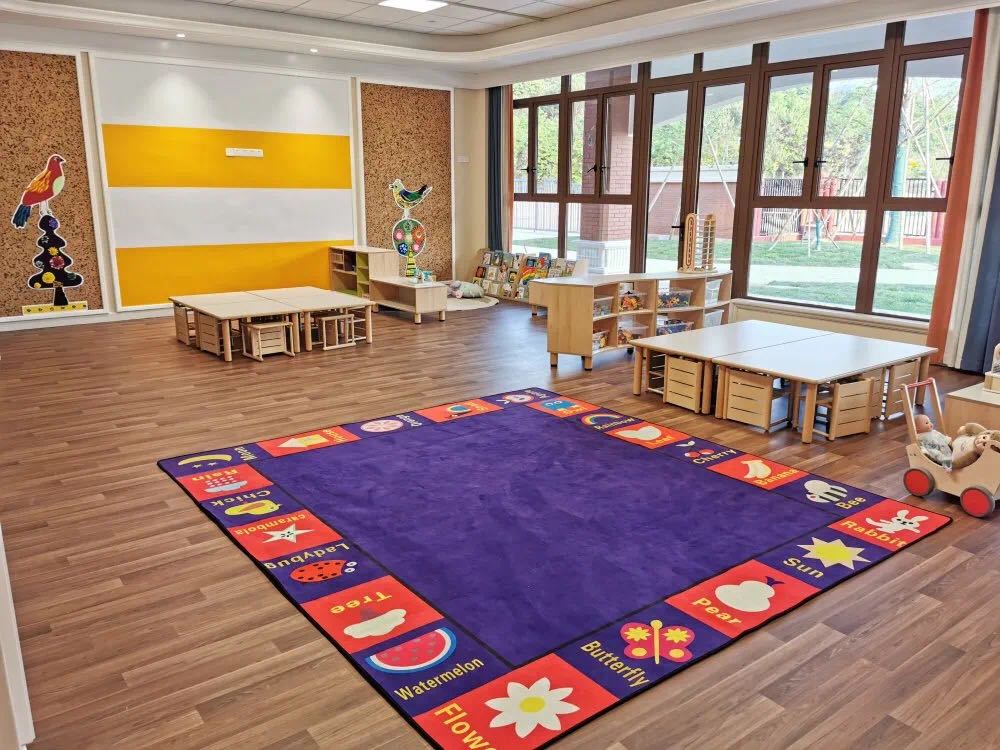 洁福PVC塑胶地板-蔚特公学幼儿园案例